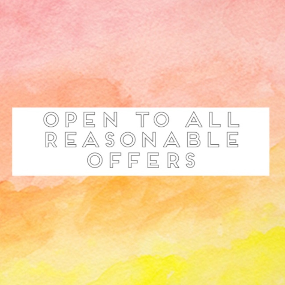 All reasonable offers are accepted ❤️